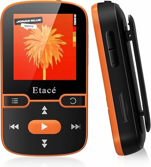 MP3 speler - Etac&eacute; - Bluetooth - 16GB Zwart