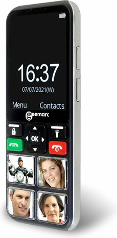 Seniorentelefoon - CL8000 - 4G - 4 FOTO-toetsen - GPS
