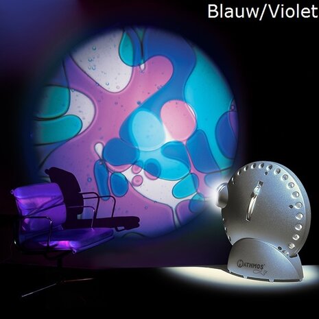 Space Projector - Oliewiel paars/blauw