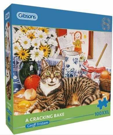 Gibson-legpuzzel-kat-met-100-extra-grote-stukken