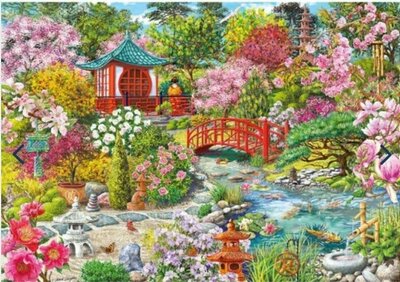 Puzzel - 100 XL stukjes - Japanse tuin